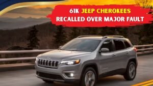 Jeep Owners Panic as 61K Cherokees Face Dangerous Mechanical Failure Recall