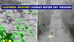 Northern California Weather Changes Again Before a Dry Weekend Arrives
