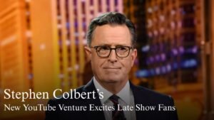 Colbert Starts New YouTube Channel After Late Show Ending
