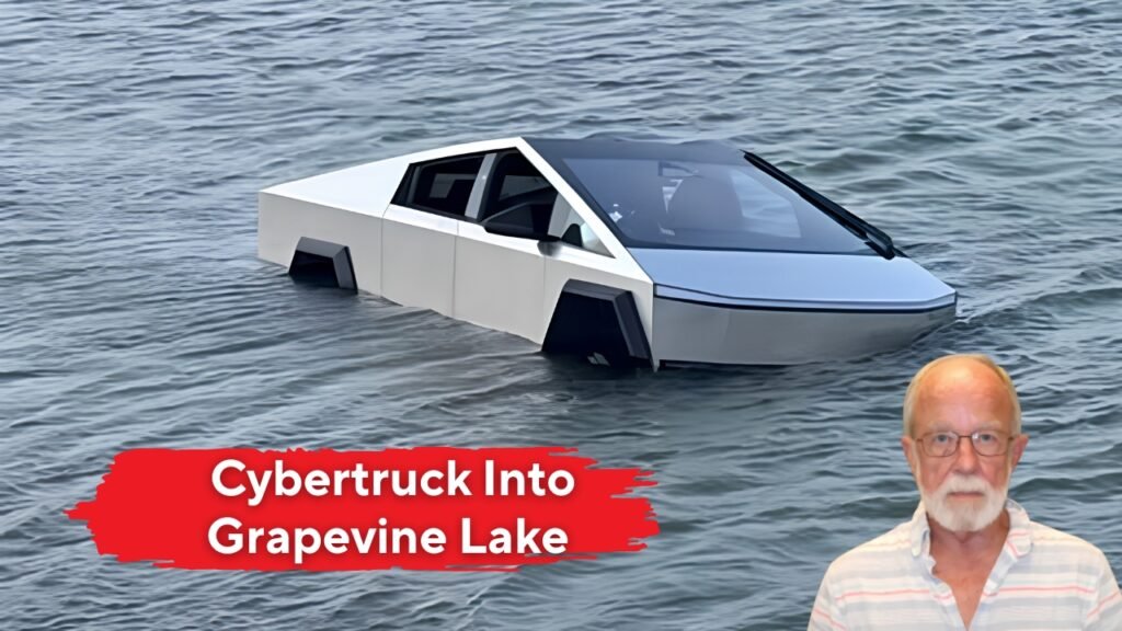 Cybertruck Into Grapevine Lake