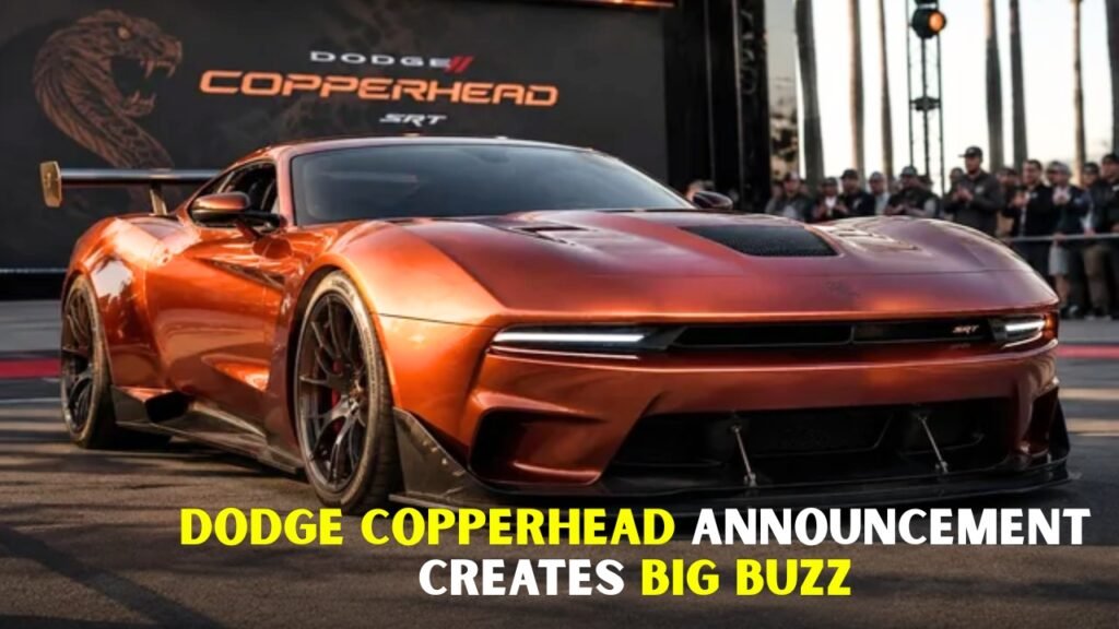 Dodge Copperhead Announcement Creates Big Buzz