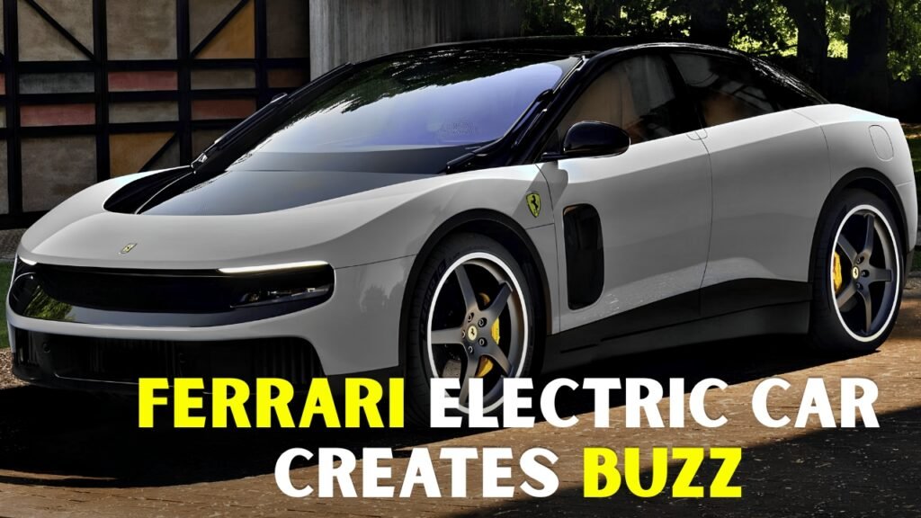 Ferrari Electric Car Creates Buzz