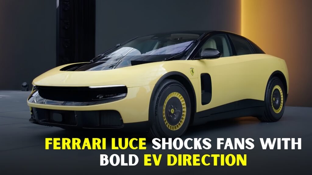Ferrari Luce Shocks Fans With Bold EV Direction