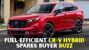 Fuel-Efficient Honda CR-V Hybrid Attracts More Family Buyers