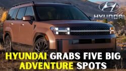 Hyundai earns five spots on the 2026 Best Adventure Vehicles list