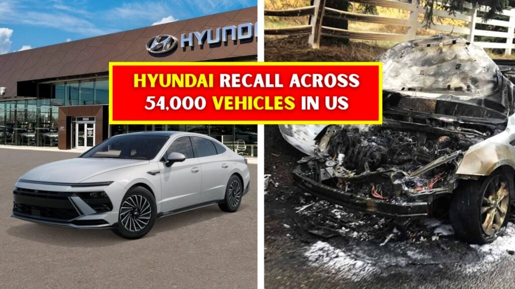 Hyundai Recall Across 54,000 Vehicles in US