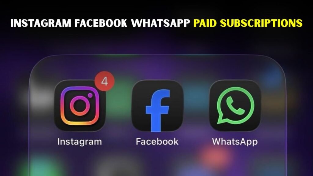 Meta Rolls Out Paid Subscriptions