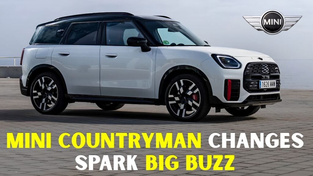 Mini Countryman Changes Spark Big Buzz