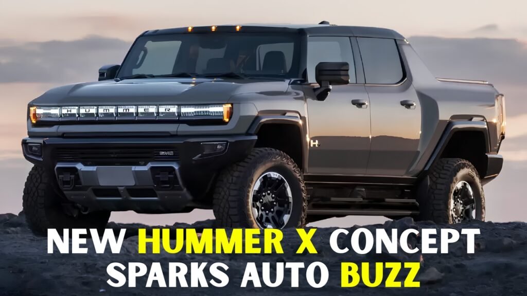 New Hummer X Concept Sparks Auto Buzz