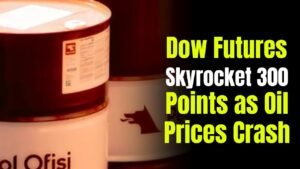 Dow Futures Jump 300 Points After Oil Prices Suddenly Drop