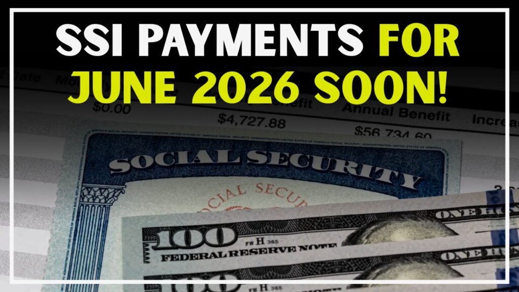 SSI payments for June 2026