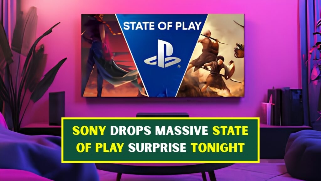 Sony Drops Massive State of Play Surprise Tonight