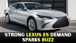 Luxury Sedan Lexus ES Continues to Hold Strong Market Demand