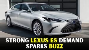 Luxury Sedan Lexus ES Continues to Hold Strong Market Demand