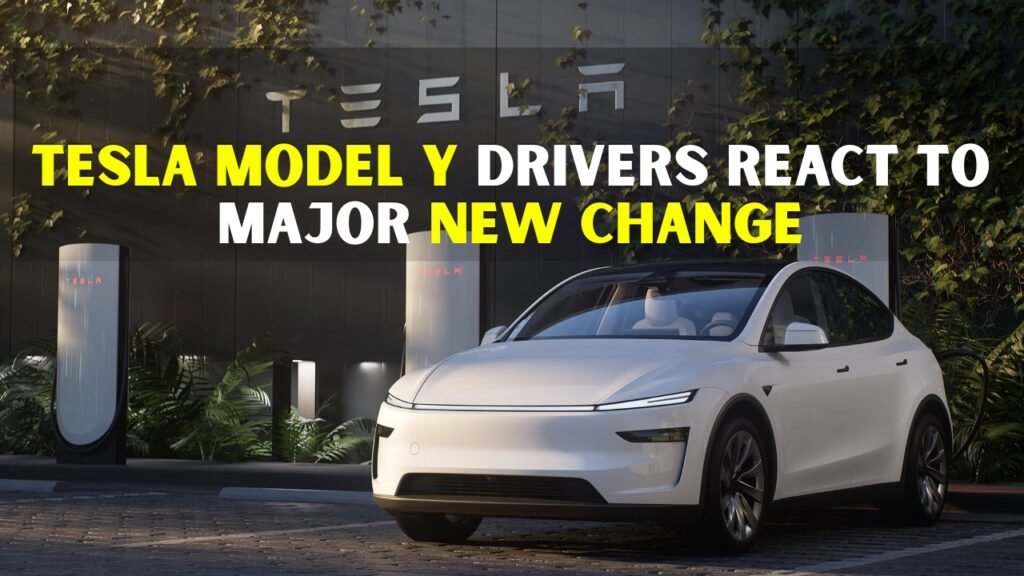 Tesla Model Y Drivers React To Major New Change