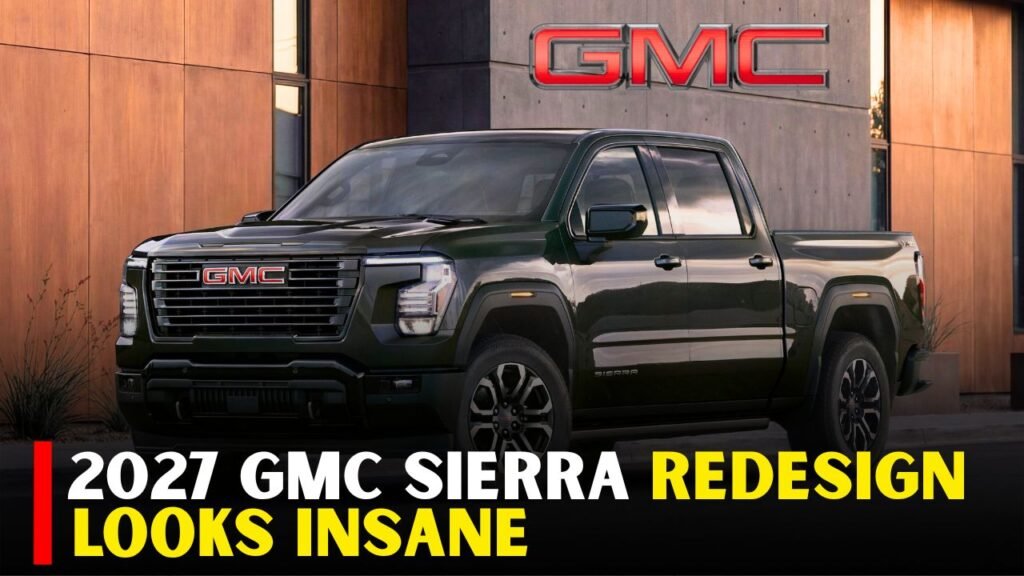 2027 GMC Sierra Redesign Leaks