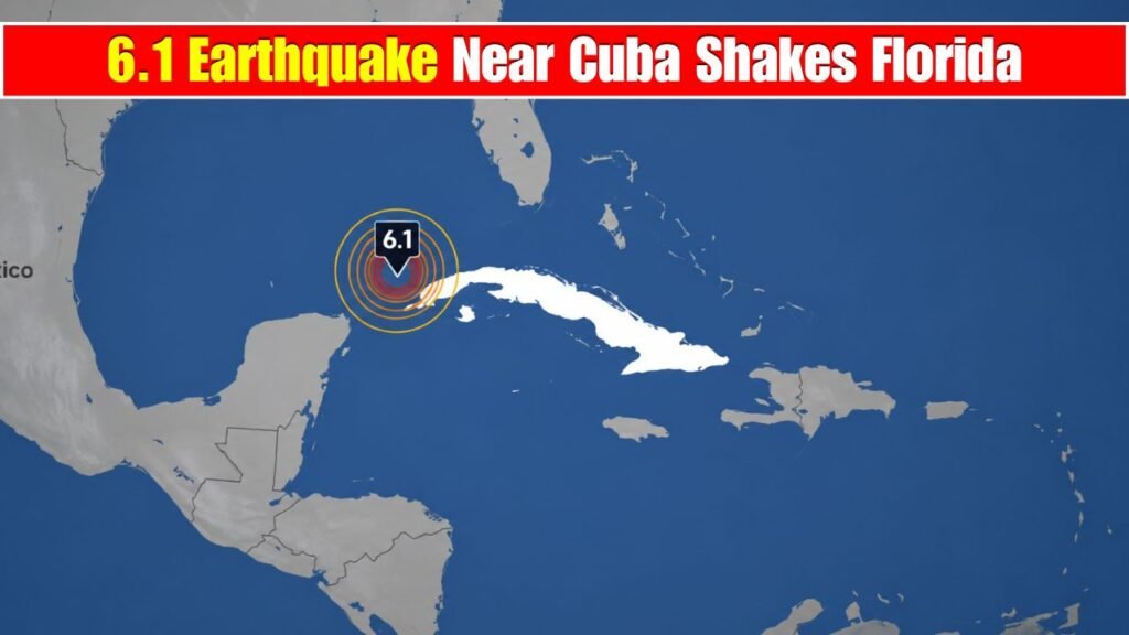 Magnitude 6.1 earthquake
