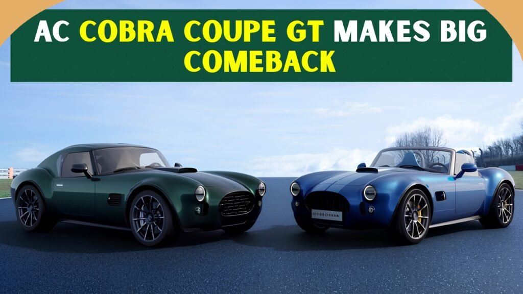 AC Cobra Coupe GT Makes Big Comeback