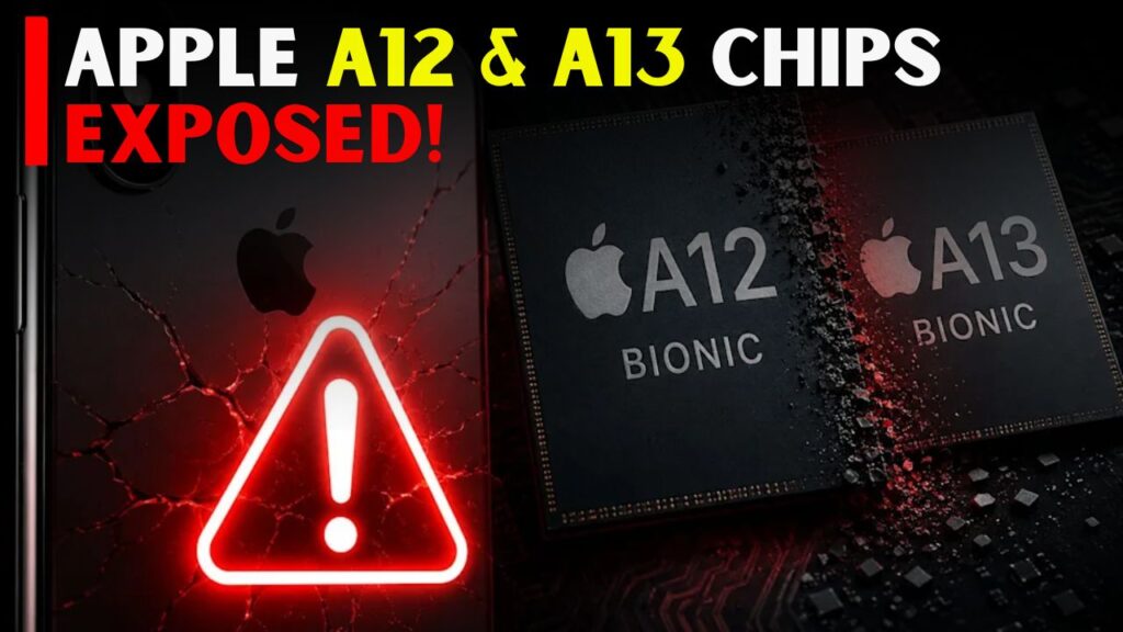 Apple Devices With A12 and A13 Chips Exposed
