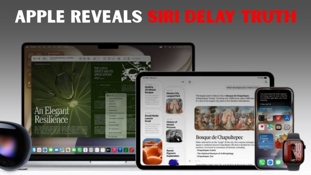 Apple Reveals Siri Delay Truth