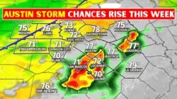 Austin Weather Forecast Shows Storm Chances Rising This Week