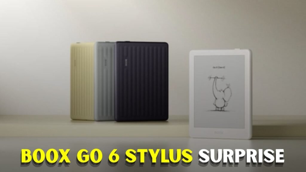 Boox Go 6 Stylus