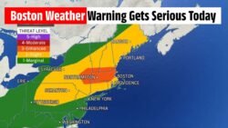 Boston Weather Turns Risky as Storm Chances Increase