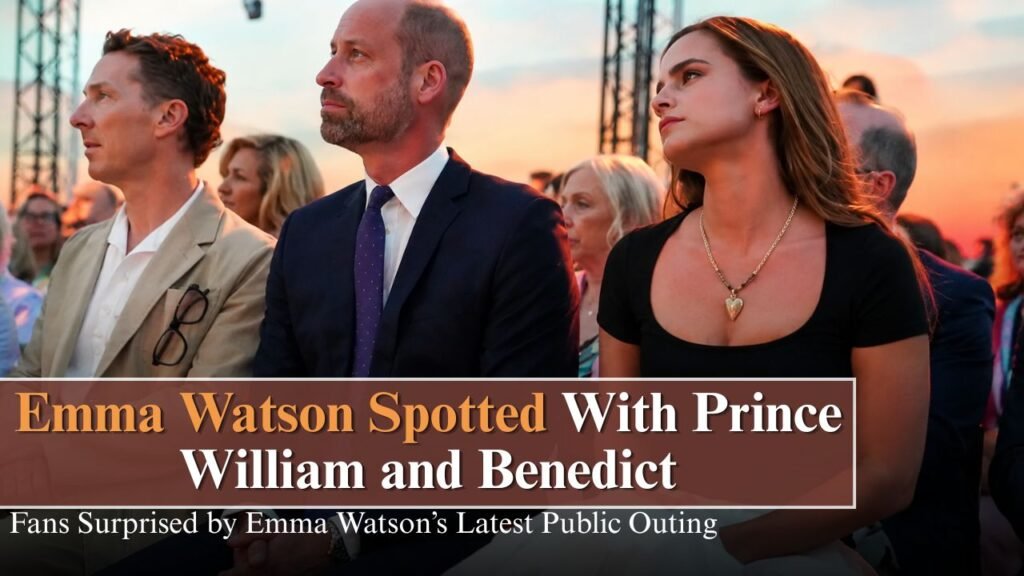 Emma Watson Makes Rare Public Appearance