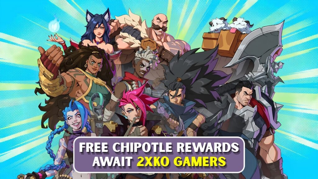 Free Chipotle Rewards Await 2XKO Gamers