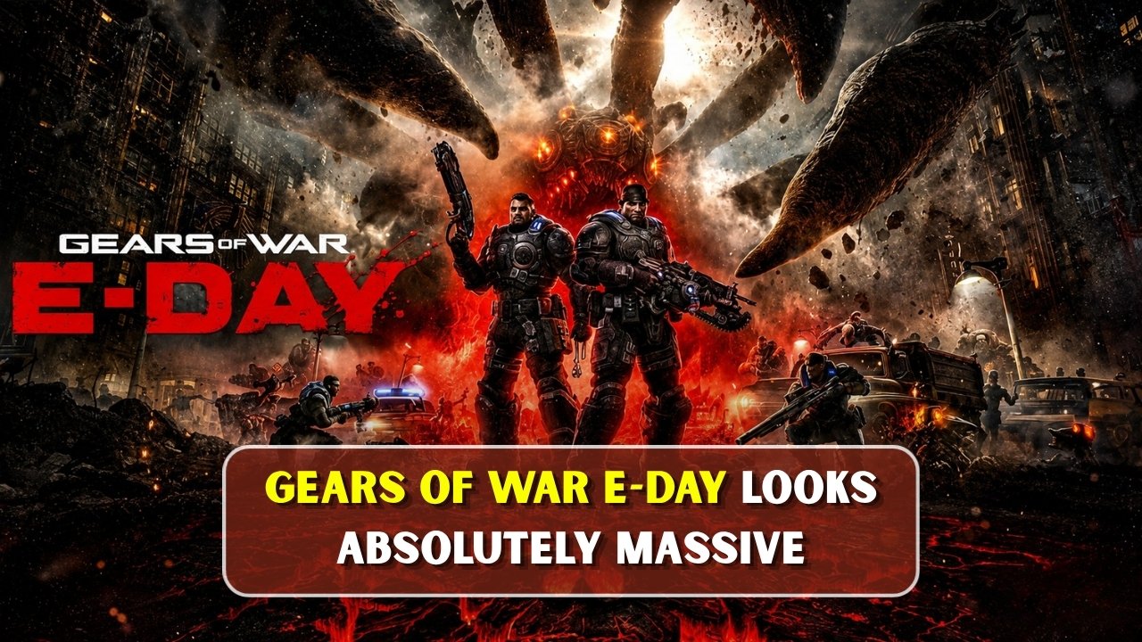 Gears of War E-Day Could Be Xbox's Biggest Game