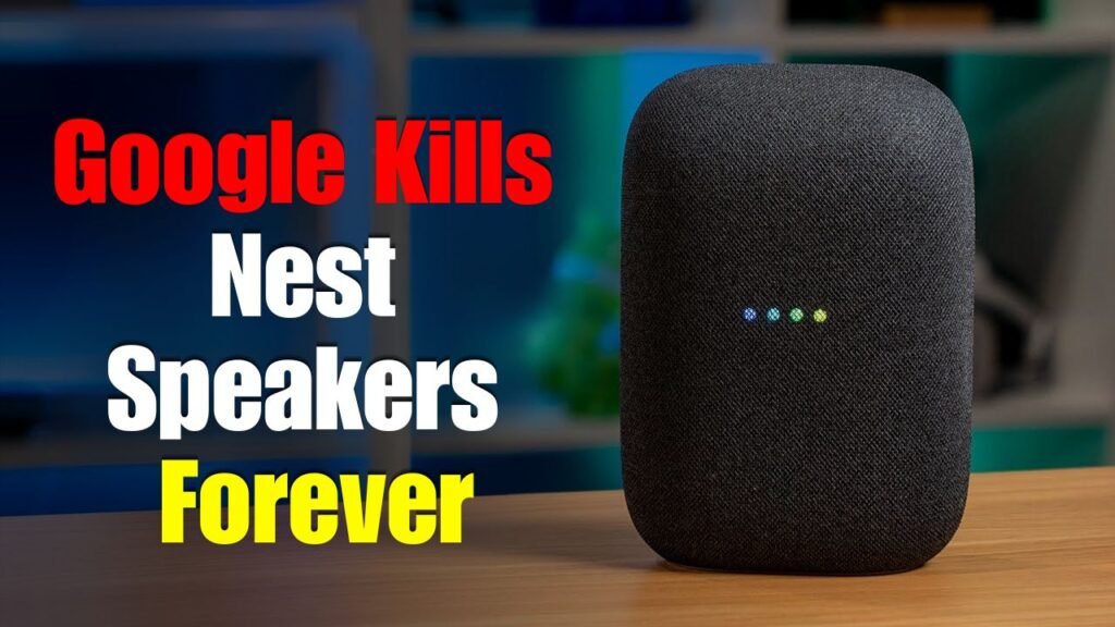 Google Ends Nest Speaker Production
