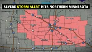 Severe Thunderstorm Watch Issued Across Northern Minnesota