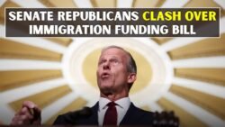 Senate Republicans Debate Immigration Funding Bill