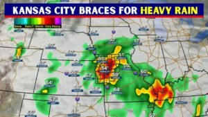 Kansas City Weather Alert as Heavy Rain Moves In