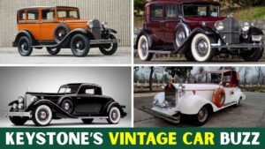 Vintage Vehicle Show Draws Car Lovers to Keystone