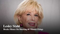 Lesley Stahl speaks about 60 Minutes firings
