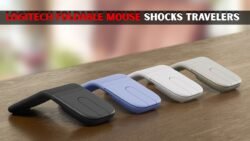 Logitech Foldable Mouse Shocks Travelers