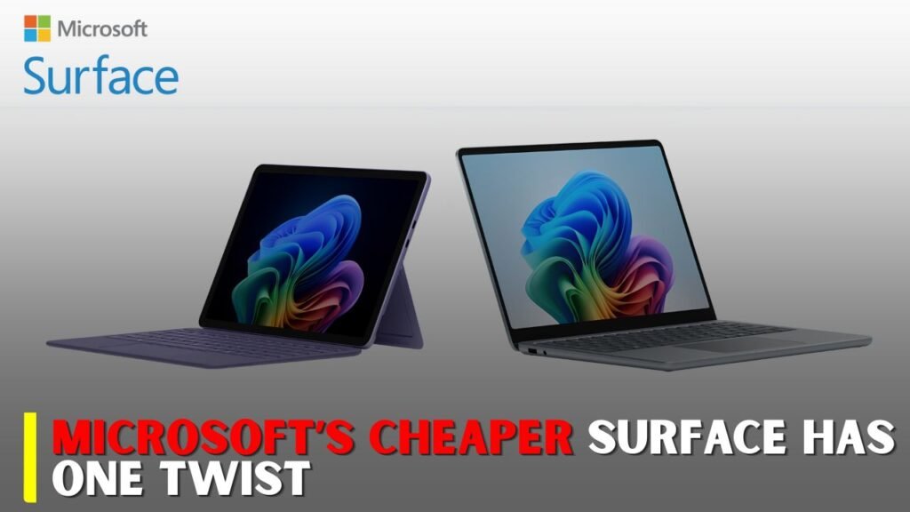 Microsoft Unveils Cheaper Surface Devices