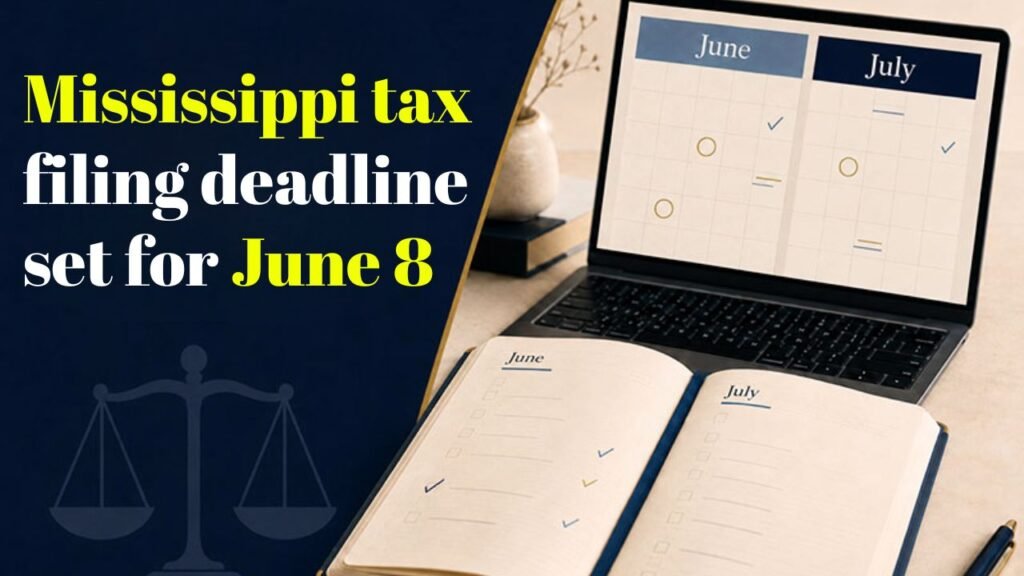 Mississippi tax filing deadline set for June 8