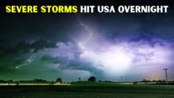 Severe Storms Bring Heavy Rain and Strong Winds Overnight