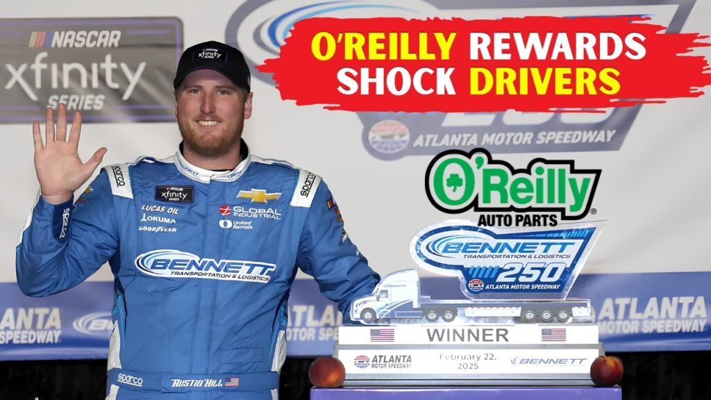 O’Reilly Rewards Shock Drivers