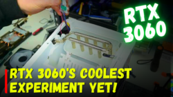 RTX 3060 Used in Ice Cube Maker Experiment Gets Attention Online