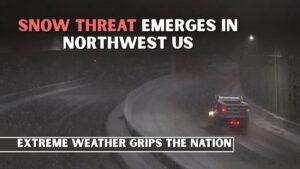 Northwest US Weather Tracker Warns of Snow as Dangerous Eastern Heatwave Intensifies