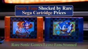Sonic Retro Sega Cartridges Leave Fans Stunned by Their Huge Price