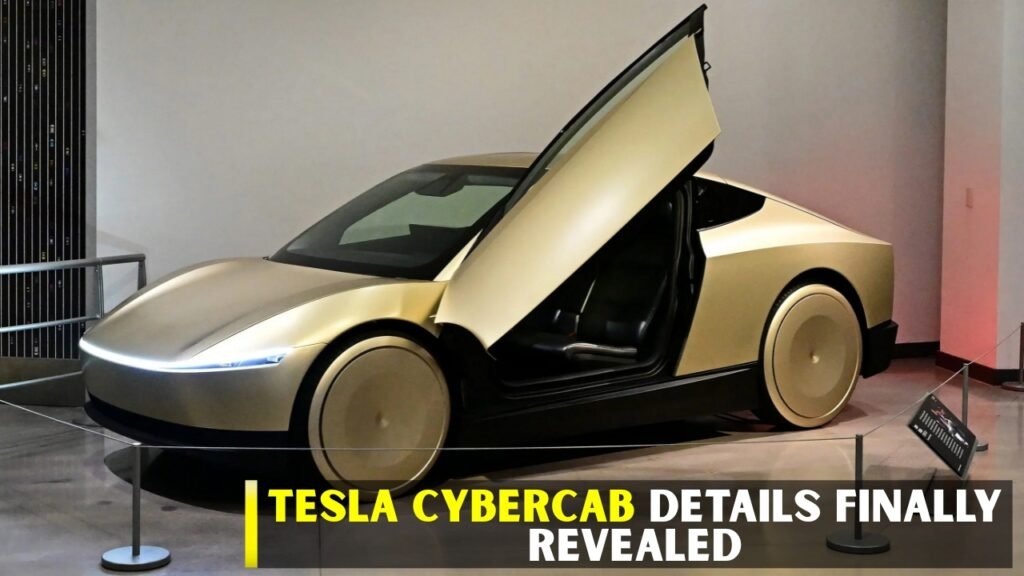 Tesla Cybercab Details Finally Revealed