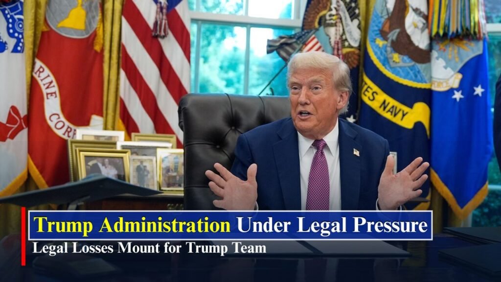 Trump administration legal losses