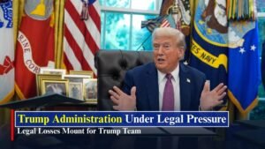 Trump administration legal losses keep piling up in major court battles