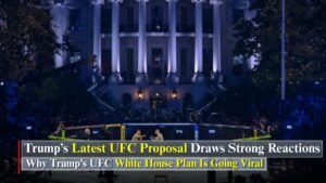 Trump UFC White House Plan Sparks New Reactions