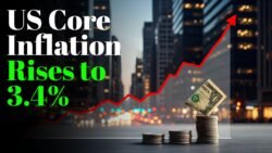 US Core Inflation Rises to 3.4% as Americans Brace for Higher Prices