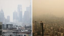 Philadelphia Air Quality Alert Issued as Canadian Wildfire Smoke Returns to the Region